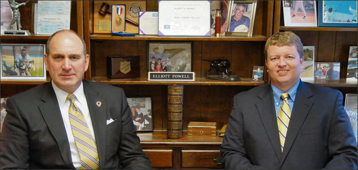 Elliot Powell and David Harrell